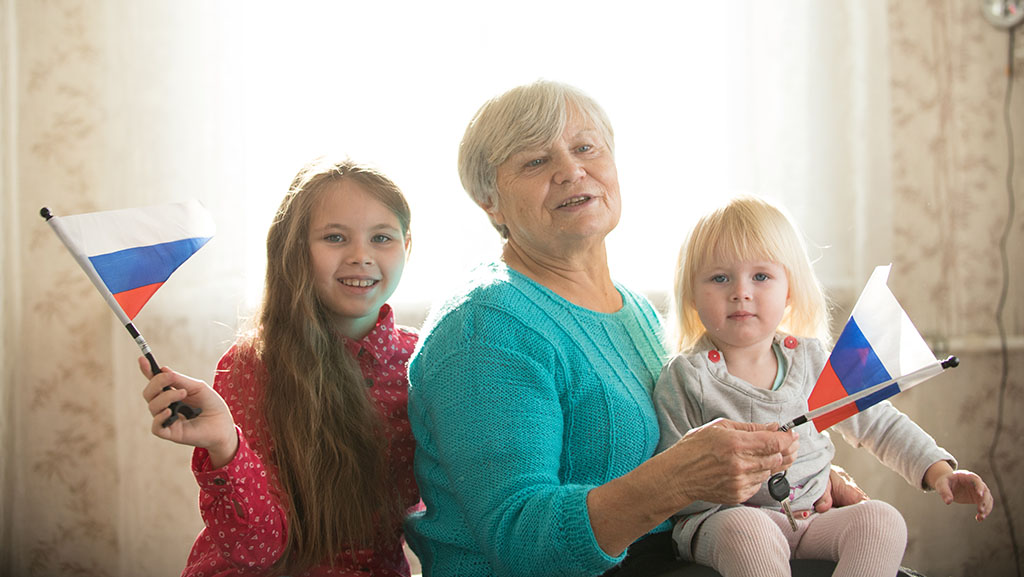 russian family